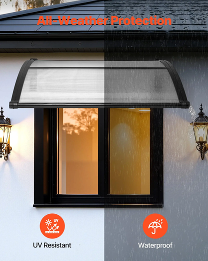 Awnings for Door Entrance,Exterior Front DoorWindow Awnings with Drainage