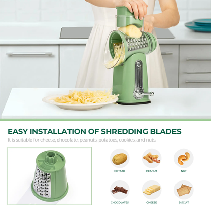 Hand Crank Manual Cheese Shredder